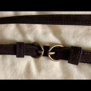 Brave Quality Brown Leather Adjustable Belt